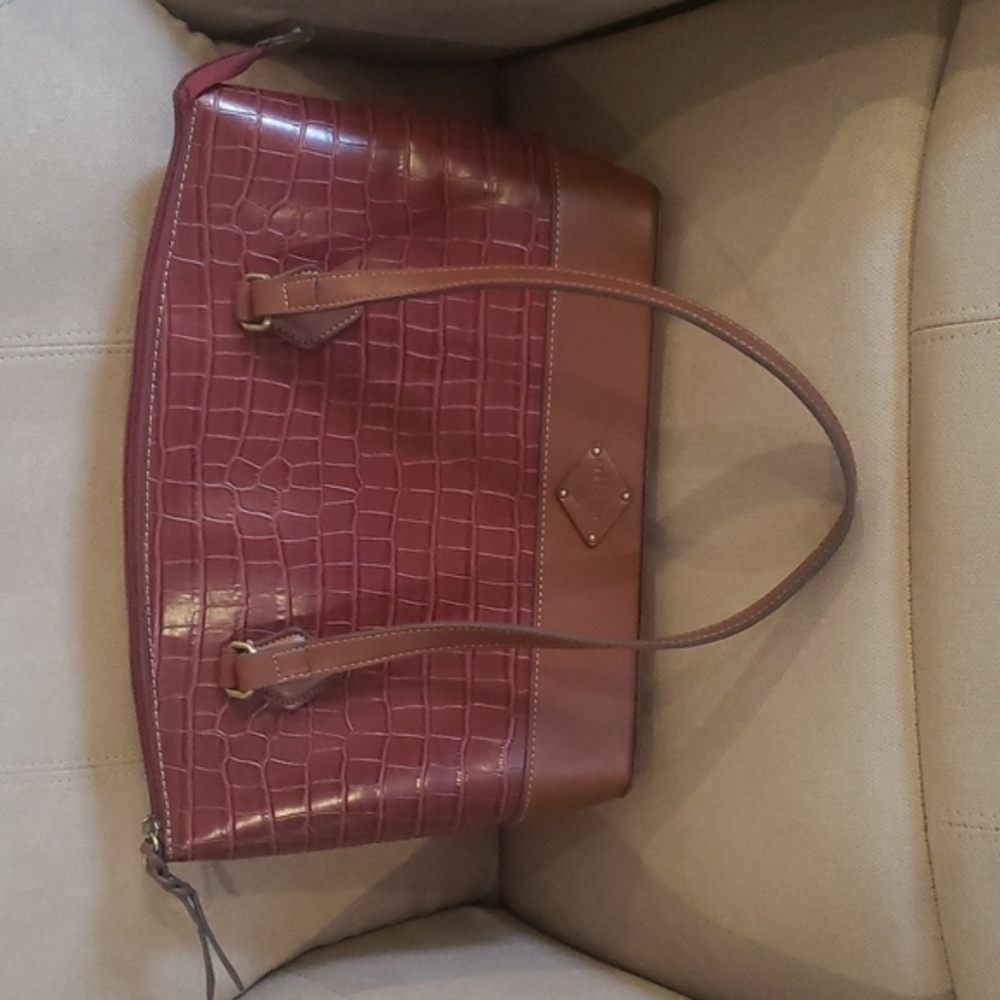 St‎ John’s Bay Top Zip Satchel
